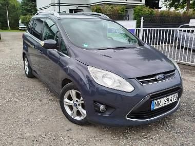 Szary Używany 2012 Ford C-MAX Minivan | 22 900 zł (Dość drogi) - Obraz 1/4
