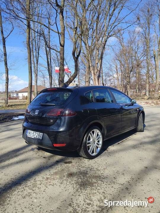 Czarny Używany 2007 Seat Leon FR Hatchback | 18 600 zł (Drogi) - Obraz 1/4