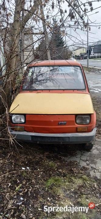 Używany Fiat 126 1991 Czerwony Hatchback