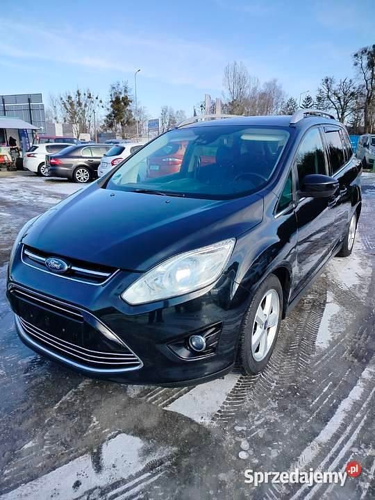 Używany Ford Grand C-Max 2014 Czarny Minivan
