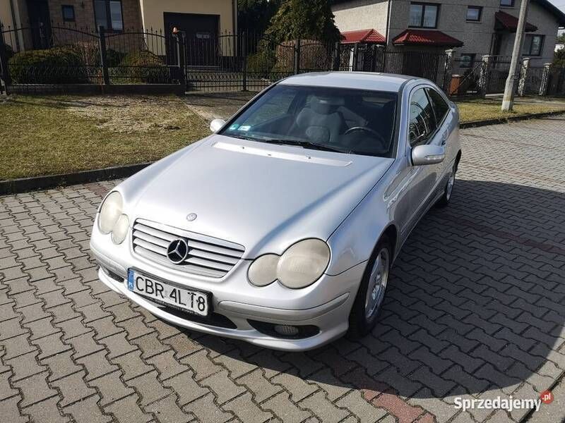 Używany 2001 Mercedes C230 Coupe | 8400 zł - Obraz 1/4