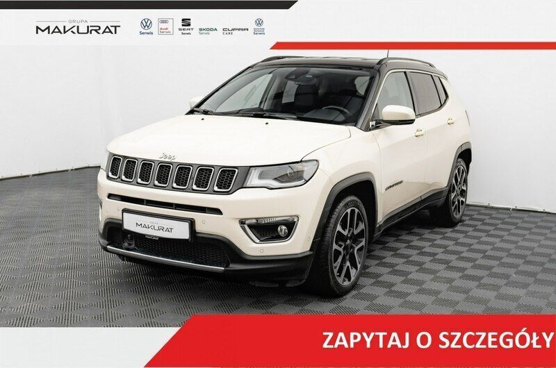 Beżowy Używany 2020 Jeep Compass Limited SUV | 87 700 zł (Dość drogi) - Obraz 1/4
