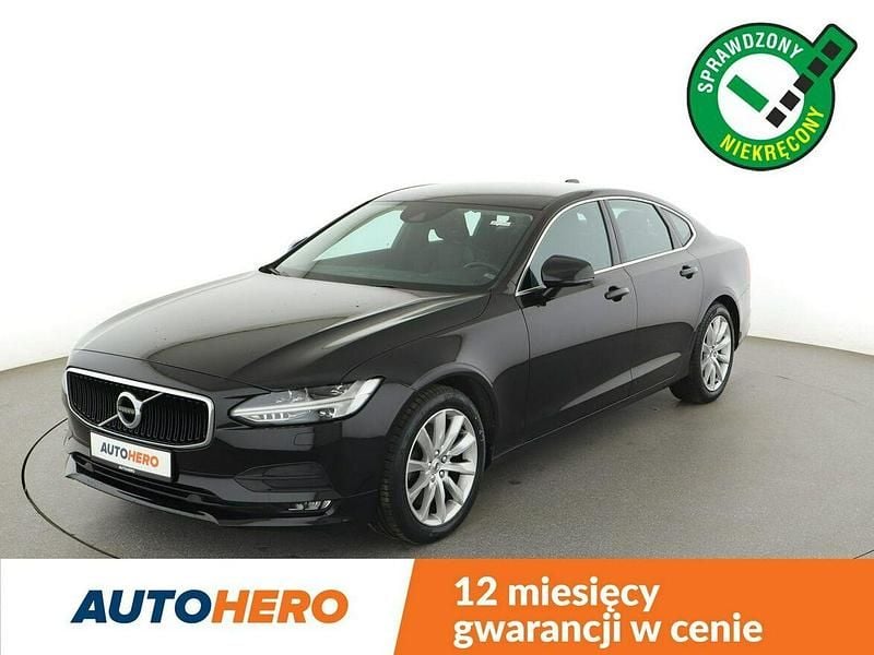 Czarny Używany 2017 Volvo S90 Sedan/Limuzyna | 85 200 zł - Obraz 1/3