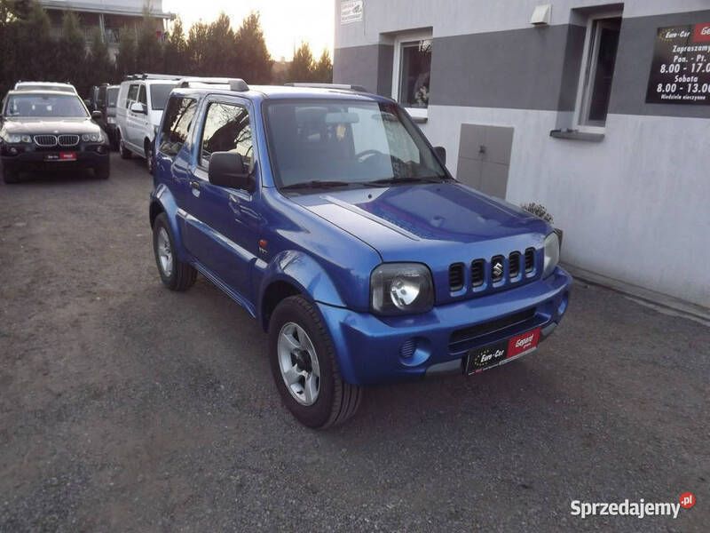 Niebieski Używany 2005 Suzuki Jimny SUV | 29 900 zł - Obraz 1/4
