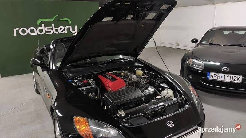 Czarny Używany 2001 Honda S 2000 S Kabriolet | 106 900 zł - Obraz 1/4