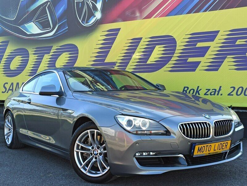 Szary (metalik) Używany 2014 BMW 640 Coupe | 79 900 zł - Obraz 1/4