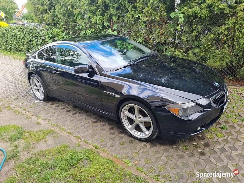 Czarny Używany 2006 BMW 645 Sport Line Coupe | 39 900 zł - Obraz 1/4