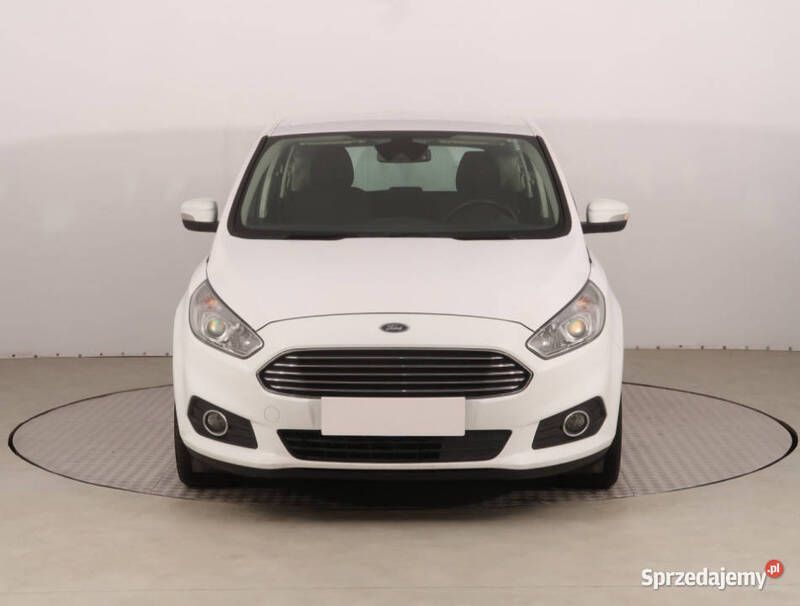 Biały Używany 2015 Ford S-MAX S Minivan | 48 499 zł (Uczciwa cena) - Obraz 1/4