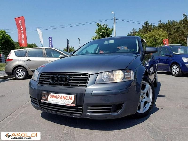 Szary (metalik, perła) Używany 2005 Audi A3 | 17 900 zł (Dość drogi) - Obraz 1/1