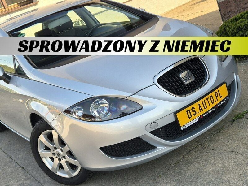 Srebrny (metalik) Używany 2006 Seat Leon Hatchback | 15 900 zł (Uczciwa cena) - Obraz 1/4