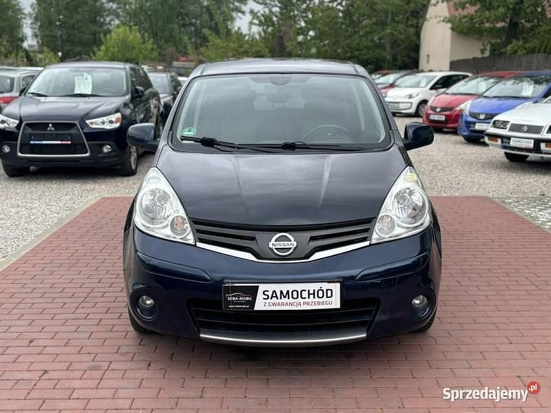 Używany Nissan Note 90 KM (66 kW) 2011 Granatowy Minivan