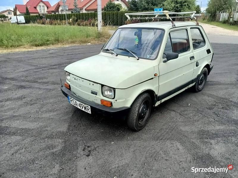 Biały Używany 1988 Fiat 126 Hatchback | 7950 zł - Obraz 1/4