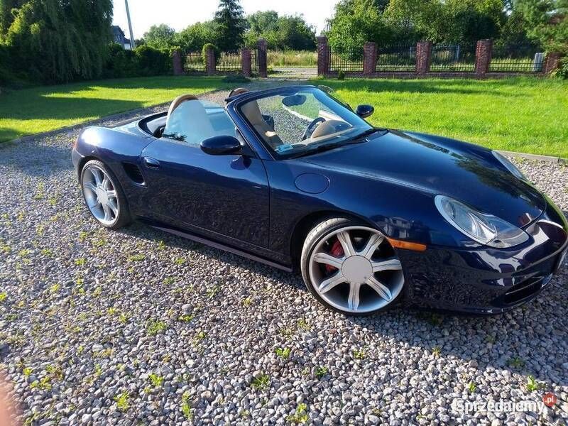 Używany Porsche Boxster S 2001 Granatowy Kabriolet