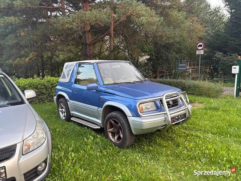 Niebieski Używany 1998 Suzuki Vitara SUV | 15 000 zł (Dobra cena) - Obraz 1/4