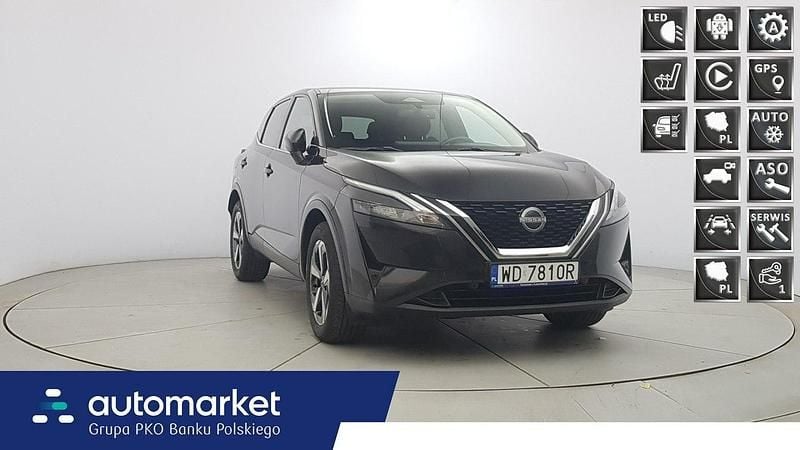 Czarny Używany 2023 Nissan Qashqai N-Connecta SUV | 106 850 zł (Uczciwa cena) - Obraz 1/4
