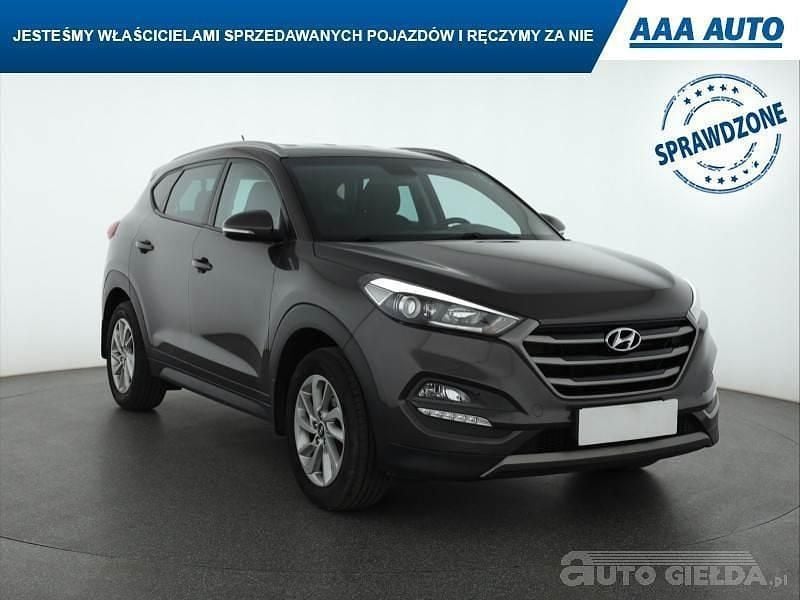 Szary Używany 2015 Hyundai Tucson SUV | 51 999 zł (Uczciwa cena) - Obraz 1/4