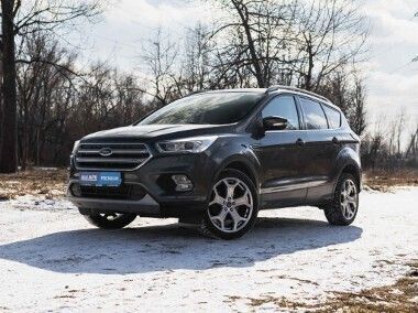Szary Używany 2018 Ford Kuga SUV | 72 999 zł (Uczciwa cena) - Obraz 1/4