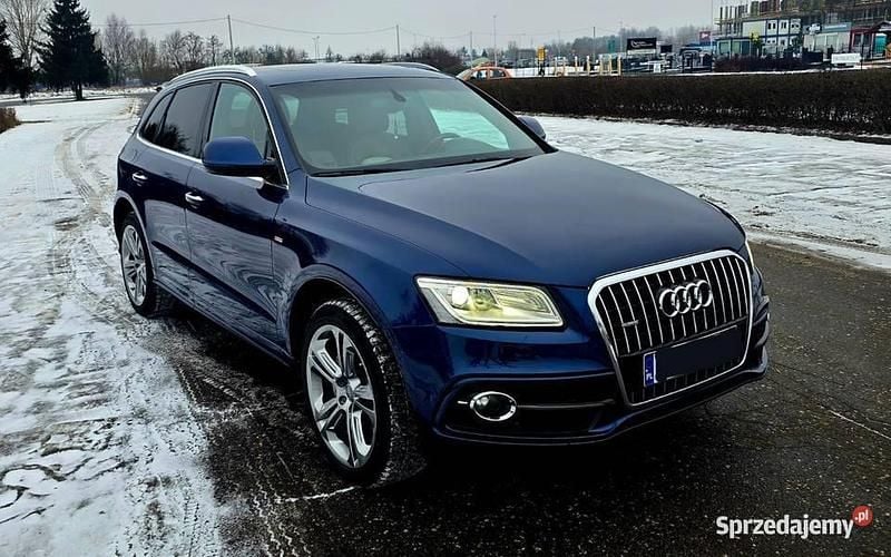 Granatowy Używany 2015 Audi Q5 S-Line SUV | 65 000 zł (Super Cena) - Obraz 1/4