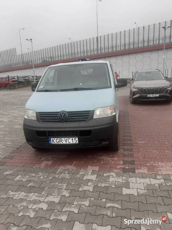 Szary Używany 2007 VW T5 Van | 23 999 zł (Uczciwa cena) - Obraz 1/4
