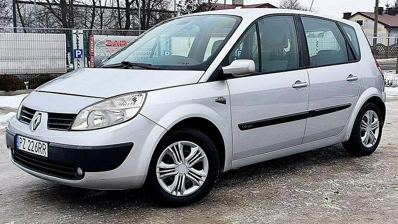 Używany Renault Scénic II 2005 Srebrny Minivan