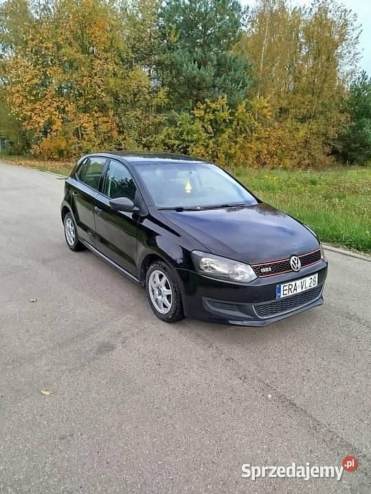 Czarny Używany 2010 VW Polo Hatchback | 7900 zł - Obraz 1/4