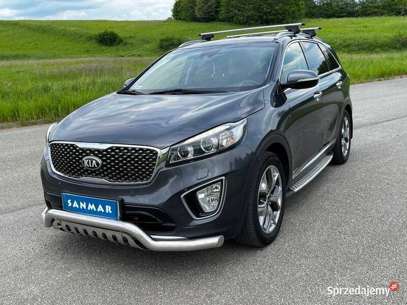 Szary Używany 2015 Kia Sorento 2 SUV | 69 990 zł - Obraz 1/4
