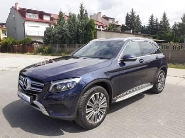 Niebieski Używany 2019 Mercedes GLC220 SUV | 92 900 zł (Super Cena) - Obraz 1/4