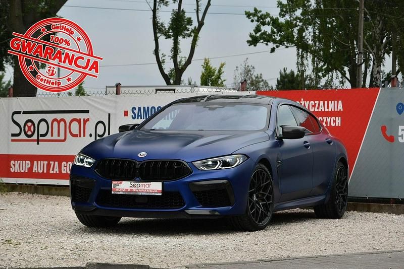 Używany BMW M8 Competition Edition 625 KM (459 kW) 2022 Fioletowy Coupe