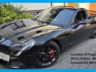 Czarny Używany 2011 Chevrolet Corvette LT Kabriolet | 126 900 zł - Obraz 1/4