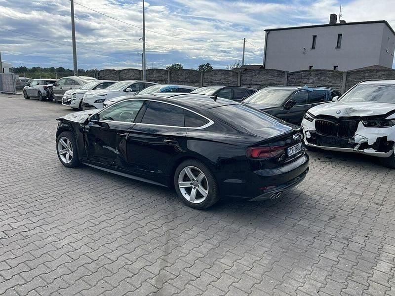 Używany Audi A5 Sportback S-Line 190 KM (139 kW) 2018 Czarny (metalik) Hatchback