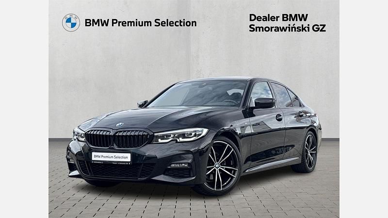 Black sapphire metallic metalizowany Używany 2022 BMW 320 Shadowline Sedan/Limuzyna | 159 700 zł (Uczciwa cena) - Obraz 1/3