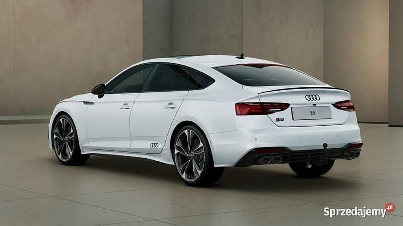 Biały (metalik) Używany 2024 Audi S5 Ambiente Sedan/Limuzyna | 309 000 zł - Obraz 1/4