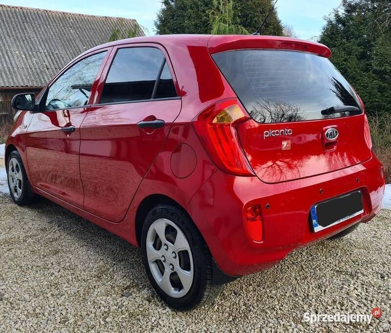 Czerwony Używany 2011 Kia Picanto 4 Hatchback | 23 400 zł - Obraz 1/4