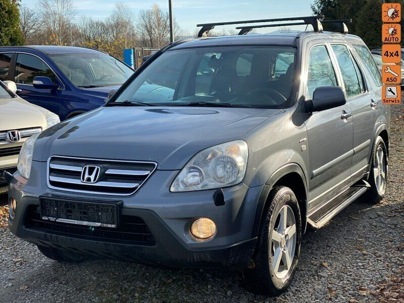 Szary Używany 2006 Honda CR-V SUV | 21 700 zł (Dobra cena) - Obraz 1/4