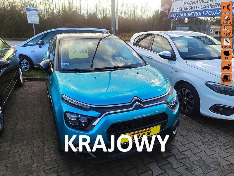 Używany Citroën C3 110 KM (80 kW) 2021 Niebieski jasny (metalik) Hatchback