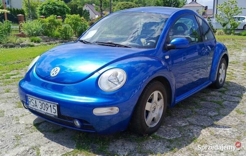 Niebieski Używany 2000 VW Beetle Hatchback | 8900 zł (Dość drogi) - Obraz 1/4