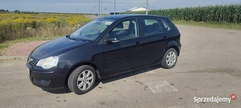 Czarny Używany 2007 VW Polo Hatchback | 11 500 zł (Uczciwa cena) - Obraz 1/3