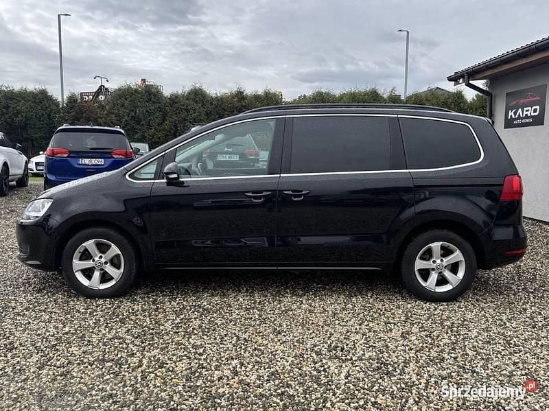 Czarny Używany 2010 VW Sharan Minivan | 28 990 zł (Uczciwa cena) - Obraz 1/4