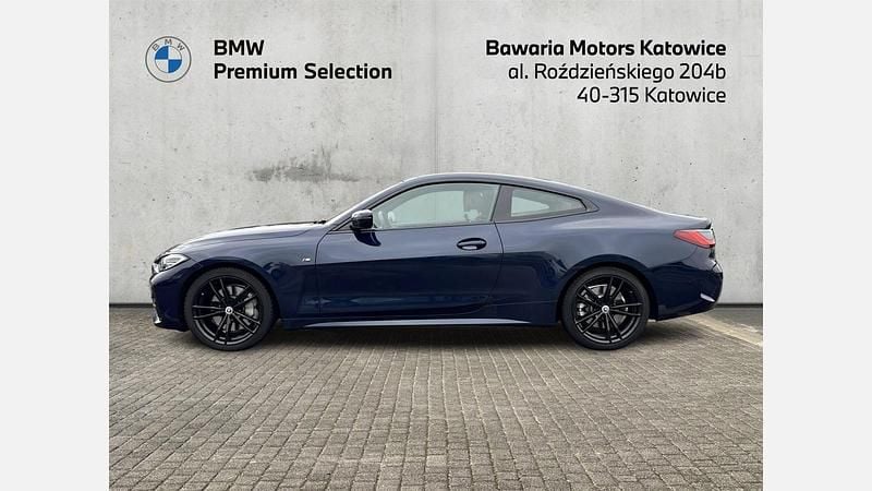 Używany BMW 430 Shadowline 245 KM (180 kW) 2023 Niebieski tanzanite bmw individual metalizowany Coupe