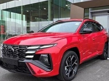 Czerwony Nowe 2024 Hyundai Tucson N Line SUV | 159 490 zł (Dobra cena) - Obraz 1/4