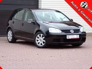Czarny Używany 2005 VW Golf V Hatchback | 12 900 zł (Uczciwa cena) - Obraz 1/4