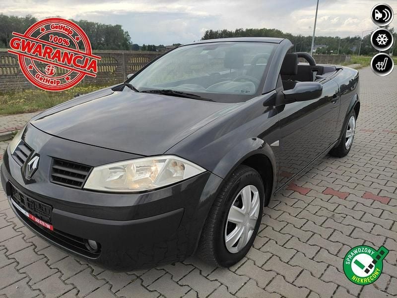 Szary Używany 2005 Renault Mégane Cabriolet Kabriolet | 10 900 zł - Obraz 1/4