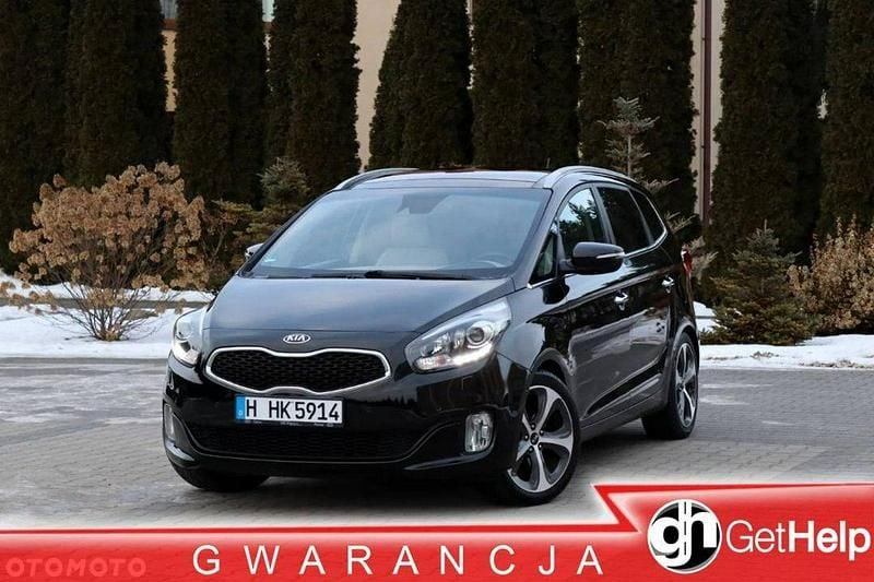 Używany Kia Carens 136 KM (100 kW) 2015 Czarny Minivan