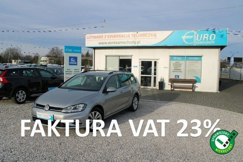 Srebrny (metalik) Używany 2019 VW Golf VII Kombi | 46 260 zł (Uczciwa cena) - Obraz 1/4