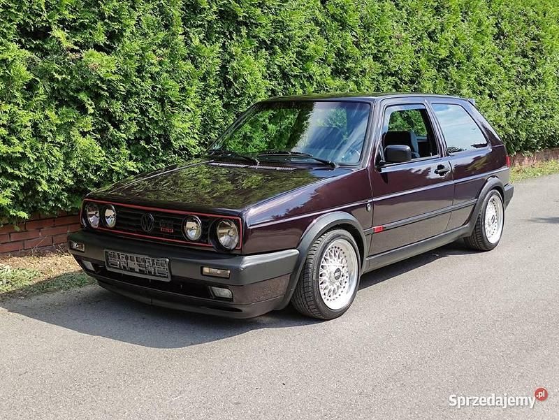 Fioletowy Używany 1990 VW Golf II Edition Coupe | 83 500 zł - Obraz 1/4