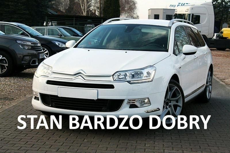 Używany Citroën C5 163 KM (119 kW) 2013 Biały Sedan/Limuzyna