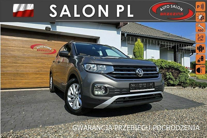 Szary Używany 2019 VW T-Cross SUV | 68 900 zł (Uczciwa cena) - Obraz 1/4