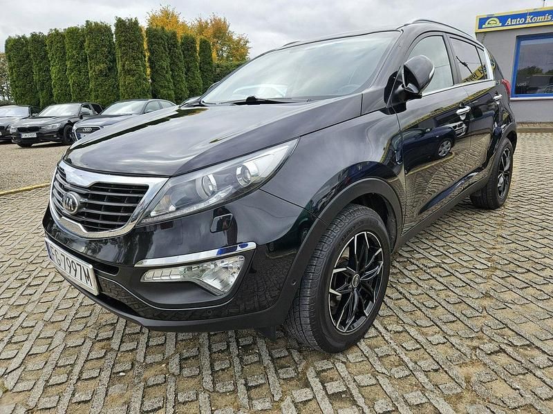 Czarny (metalik) Używany 2013 Kia Sportage 2 SUV | 45 800 zł (Uczciwa cena) - Obraz 1/4