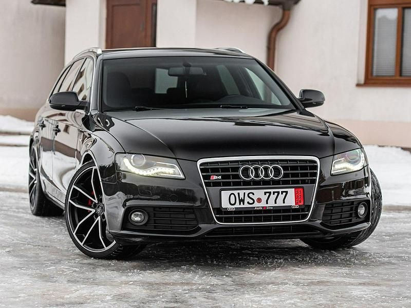 Używany Audi A4 S-Line 160 KM (117 kW) 2011 Czarny Kombi