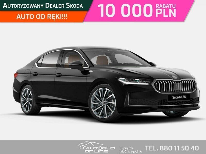 Czarny (metalik) Nowe 2024 Skoda Superb Kombi | 238 300 zł (Dobra cena) - Obraz 1/4